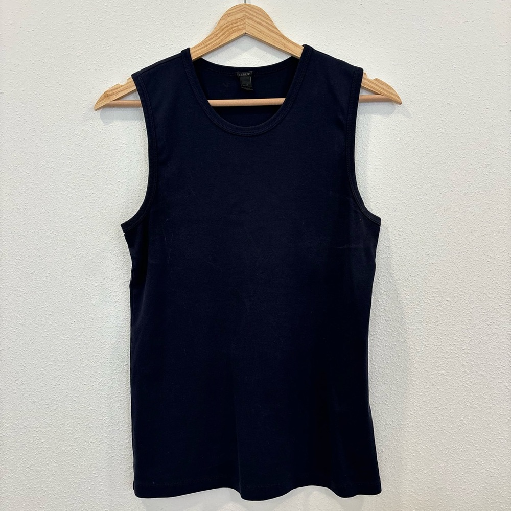 Classic J.Crew Navy Tank Top